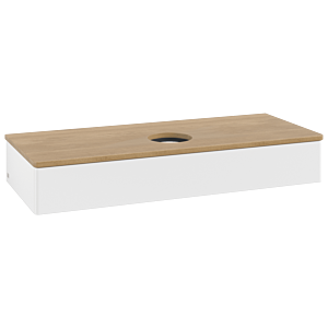 Meuble sous-vasque Villeroy &amp; Boch Antao 1200x190x500mm L10011MT avec éclairage FK/AP: MT/1