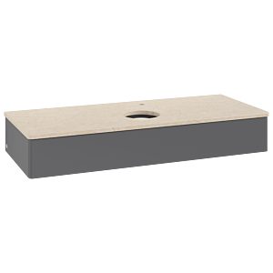 Meuble sous-vasque Villeroy &amp; Boch Antao 1200x190x500mm L10053GK avec éclairage FK/AP: GK/3
