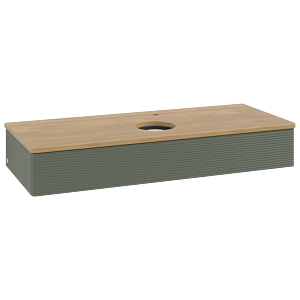 Villeroy & Boch Antao Waschtischunterschrank 1200x190x500mm L10151HL mit Beleuchtung mit Struktur FK/AP: HL/1