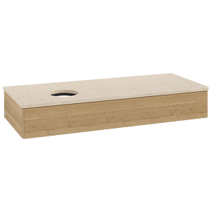 Meuble sous-vasque Villeroy &amp; Boch Antao 1200x190x500mm L11013HN avec éclairage FK/AP: HN/3