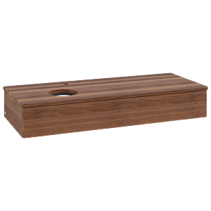 Villeroy & Boch Antao Waschtischunterschrank 1200x190x500mm L11152HM mit Beleuchtung mit Struktur FK/AP: HM/2