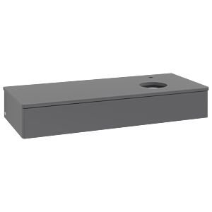 Villeroy &amp; Boch Antao vanity unit 1200x190x500mm L12050GK with lighting FK/AP: GK/0