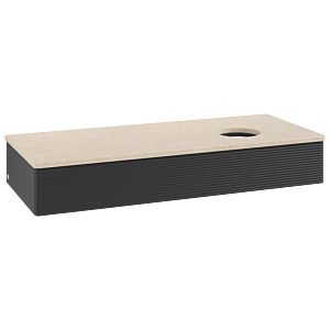 Villeroy & Boch Antao Waschtischunterschrank 1200x190x500mm L12113PD mit Beleuchtung mit Struktur FK/AP: PD/3