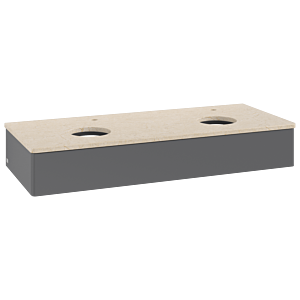 Villeroy & Boch Antao Waschtischunterschrank 1200x190x500mm L13053GK mit Beleuchtung FK/AP: GK/3