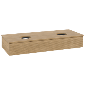 Meuble sous-vasque Villeroy &amp; Boch Antao 1200x190x500mm L13111HN avec éclairage avec structure FK/AP: HN/1