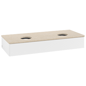 Meuble sous-vasque Villeroy &amp; Boch Antao 1200x190x500mm L13113MT avec éclairage avec structure FK/AP: MT/3