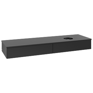 Meuble sous-vasque Villeroy &amp; Boch Antao 1600x190x500mm L16010PD avec éclairage FK/AP: PD/0