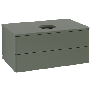 Villeroy &amp; Boch Antao vanity unit 800x360x500mm L19050HL with lighting FK/AP: HL/0