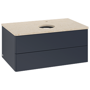 Villeroy & Boch Antao Waschtischunterschrank 800x360x500mm L19053HG mit Beleuchtung FK/AP: HG/3