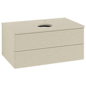 Villeroy &amp; Boch Antao meuble sous vasque 800x360x500mm L19150HJ avec éclairage avec structure FK/AP: HJ/0