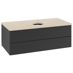 Villeroy & Boch Antao Waschtischunterschrank 1000x360x500mm L20153PD mit Beleuchtung mit Struktur FK/AP: PD/3