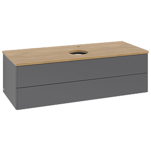 Meuble sous-vasque Villeroy &amp; Boch Antao 1200x360x500mm L21051GK avec éclairage FK/AP: GK/1