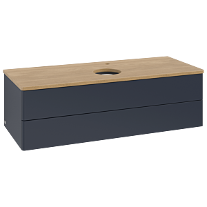 Villeroy &amp; Boch Antao vanity unit 1200x360x500mm L21051HG with lighting FK/AP: HG/1