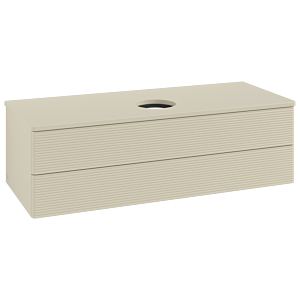 Villeroy & Boch Antao Waschtischunterschrank 1200x360x500mm L21110HJ mit Beleuchtung mit Struktur FK/AP: HJ/0