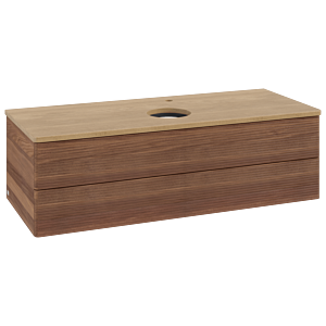 Villeroy &amp; Boch Antao meuble sous vasque 1200x360x500mm L21151HM avec éclairage avec structure FK/AP: HM/1