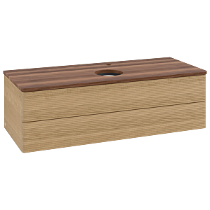 Villeroy &amp; Boch Antao meuble sous vasque 1200x360x500mm L21152HN avec éclairage avec structure FK/AP: HN/2