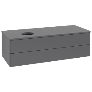 Villeroy &amp; Boch Antao vanity unit 1200x360x500mm L22010GK with lighting FK/AP: GK/0