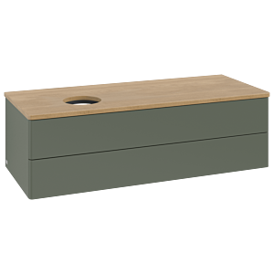 Meuble sous-vasque Villeroy &amp; Boch Antao 1200x360x500mm L22011HL avec éclairage FK/AP: HL/1