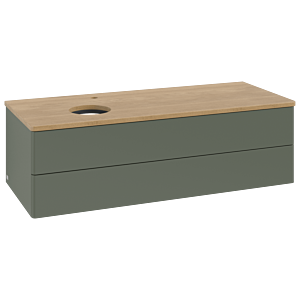 Meuble sous-vasque Villeroy &amp; Boch Antao 1200x360x500mm L22051HL avec éclairage FK/AP: HL/1