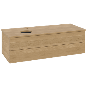 Meuble sous-vasque Villeroy &amp; Boch Antao 1200x360x500mm L22051HN avec éclairage FK/AP: HN/1