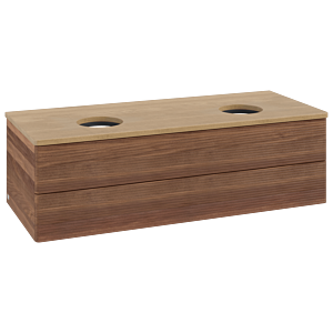 Villeroy &amp; Boch Antao meuble sous vasque 1200x360x500mm L24111HM avec éclairage avec structure FK/AP: HM/1