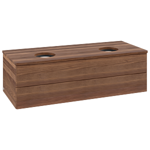 Villeroy &amp; Boch Antao meuble sous lavabo 1200x360x500mm L24112HM avec éclairage avec structure FK/AP: HM/2