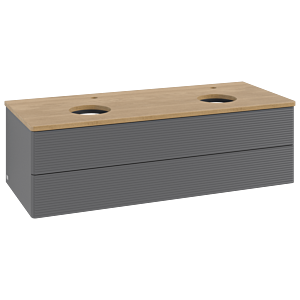 Meuble sous-vasque Villeroy &amp; Boch Antao 1200x360x500mm L24151GK avec éclairage avec structure FK/AP: GK/1