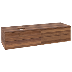 Meuble sous lavabo Villeroy &amp; Boch Antao 1600x360x500mm L26052HM avec éclairage FK/AP: HM/2