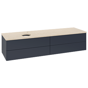 Meuble sous-vasque Villeroy &amp; Boch Antao 1600x360x500mm L26053HG avec éclairage FK/AP: HG/3