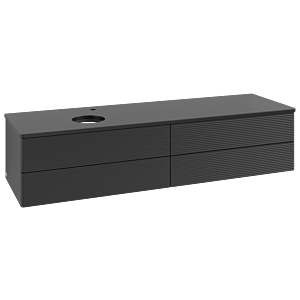 Villeroy & Boch Antao Waschtischunterschrank 1600x360x500mm L26150PD mit Beleuchtung mit Struktur FK/AP: PD/0