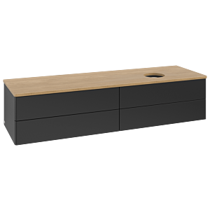 Villeroy & Boch Antao Waschtischunterschrank 1600x360x500mm L27011PD mit Beleuchtung FK/AP: PD/1