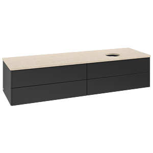 Villeroy & Boch Antao Waschtischunterschrank 1600x360x500mm L27013PD mit Beleuchtung FK/AP: PD/3