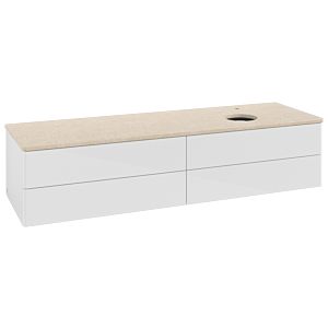 Meuble sous-vasque Villeroy &amp; Boch Antao 1600x360x500mm L27053GF avec éclairage FK/AP: GF/3