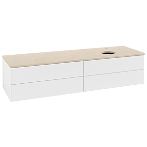 Meuble sous-vasque Villeroy &amp; Boch Antao 1600x360x500mm L27053MT avec éclairage FK/AP: MT/3