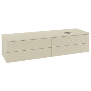 Villeroy &amp; Boch Antao vanity unit 1600x360x500mm L27150HJ with lighting with structure FK/AP: HJ/0