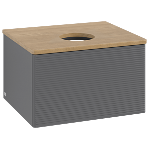 Villeroy &amp; Boch Antao vanity unit 600x360x500mm L29111GK with lighting with structure FK/AP: GK/1