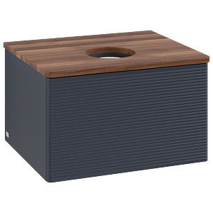 Villeroy & Boch Antao Waschtischunterschrank 600x360x500mm L29112HG mit Beleuchtung mit Struktur FK/AP: HG/2