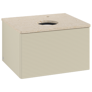 Villeroy & Boch Antao Waschtischunterschrank 600x360x500mm L29153HJ mit Beleuchtung mit Struktur FK/AP: HJ/3