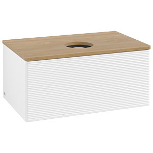 Villeroy & Boch Antao Waschtischunterschrank 800x360x500mm L30111MT mit Beleuchtung mit Struktur FK/AP: MT/1