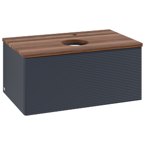 Villeroy & Boch Antao Waschtischunterschrank 800x360x500mm L30152HG mit Beleuchtung mit Struktur FK/AP: HG/2
