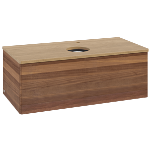 Meuble sous-vasque Villeroy &amp; Boch Antao 1000x360x500mm L31051HM avec éclairage FK/AP: HM/1