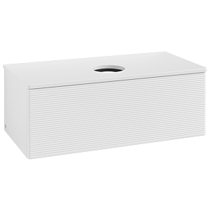 Villeroy & Boch Antao Waschtischunterschrank 1000x360x500mm L31110GF mit Beleuchtung mit Struktur FK/AP: GF/0