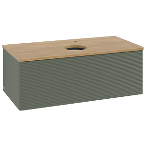 Villeroy & Boch Antao Waschtischunterschrank 1000x360x500mm L31151HL mit Beleuchtung mit Struktur FK/AP: HL/1