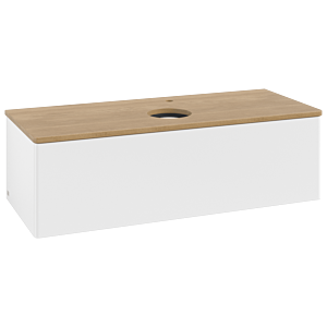 Meuble sous-vasque Villeroy &amp; Boch Antao 1200x360x500mm L32051MT avec éclairage FK/AP: MT/1