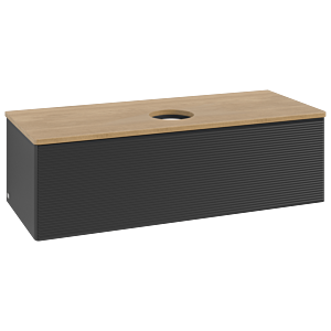 Villeroy & Boch Antao Waschtischunterschrank 1200x360x500mm L32111PD mit Beleuchtung mit Struktur FK/AP: PD/1