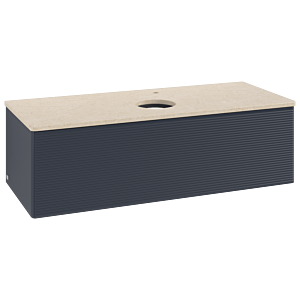 Villeroy & Boch Antao Waschtischunterschrank 1200x360x500mm L32153HG mit Beleuchtung mit Struktur FK/AP: HG/3