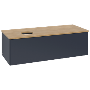 Meuble sous-vasque Villeroy &amp; Boch Antao 1200x360x500mm L33011HG avec éclairage FK/AP: HG/1