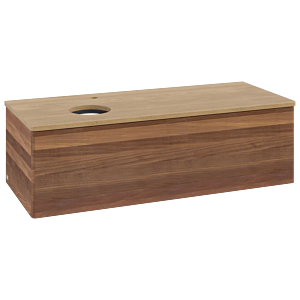 Meuble sous-vasque Villeroy &amp; Boch Antao 1200x360x500mm L33051HM avec éclairage FK/AP: HM/1