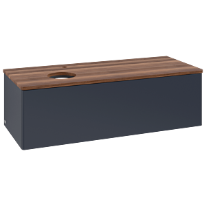 Meuble sous-vasque Villeroy &amp; Boch Antao 1200x360x500mm L33052HG avec éclairage FK/AP: HG/2
