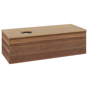 Villeroy & Boch Antao Waschtischunterschrank 1200x360x500mm L33111HM mit Beleuchtung mit Struktur FK/AP: HM/1